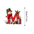 thumbnail image 2 of 26 Letters Christmas Tree Decoration Pendant Christmas Tree Ornaments DIY Christmas Ornaments Christmas Decoration Xmas Tree Hanging Decor, 2 of 2