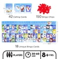 thumbnail image 2 of Juego de bingo AQUARIUS Frosty the Snowman Family con 18 cartas, 2 of 7