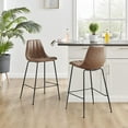 thumbnail image 3 of Robert PU Counter Stool, (Set of 4), 3 of 11