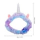 thumbnail image 2 of Diadema de maquillaje: Linda diadema de unicornio para mujer, suave banda para el cabello para la ducha, banda para el cabello para lavarse la cara, banda para el cabello para yoga, spa, disfraz, ev, 2 of 4