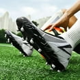 thumbnail image 6 of Mens Womens High-Top Soccer Cleats, Teen Football Training Shoes, FG/TF Athletic Shoes Competition & Training for Boys and Girls, 6 of 17