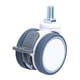 thumbnail image 2 of Ruedas para muebles Ruedas resistentes con freno Piezas de repuesto Rodillo silencioso para silla de escritorio para carros Soportes para TV Muebles Freno de tornillo m10x20, 2 of 8