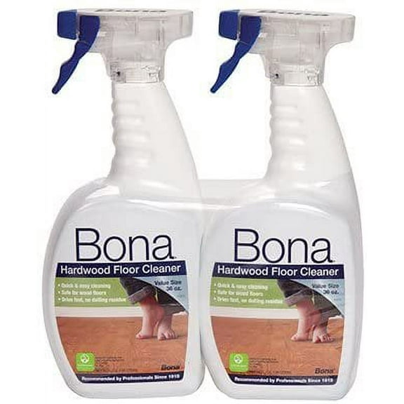 2 Pack Bona Hardwood Floor Cleaning Spray 32oz