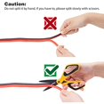 thumbnail image 2 of CARTMAN Heavy Duty Booster Cables 1AWG - 800A, Jump Cable 1Gauge x 25', 2 of 5