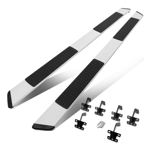 DNA Motoring 5.5" Chrome Side Step Nerf Bars Running Boards for 2019-2022 Ram 1500 Quad Cab