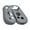 Grey, variant on ROZYARD Mobile Gaming Controller Grip Case Silicone Cover for BACKBONE One 2/1 Grip Skin Protective Sleeve Handle Grips Cover