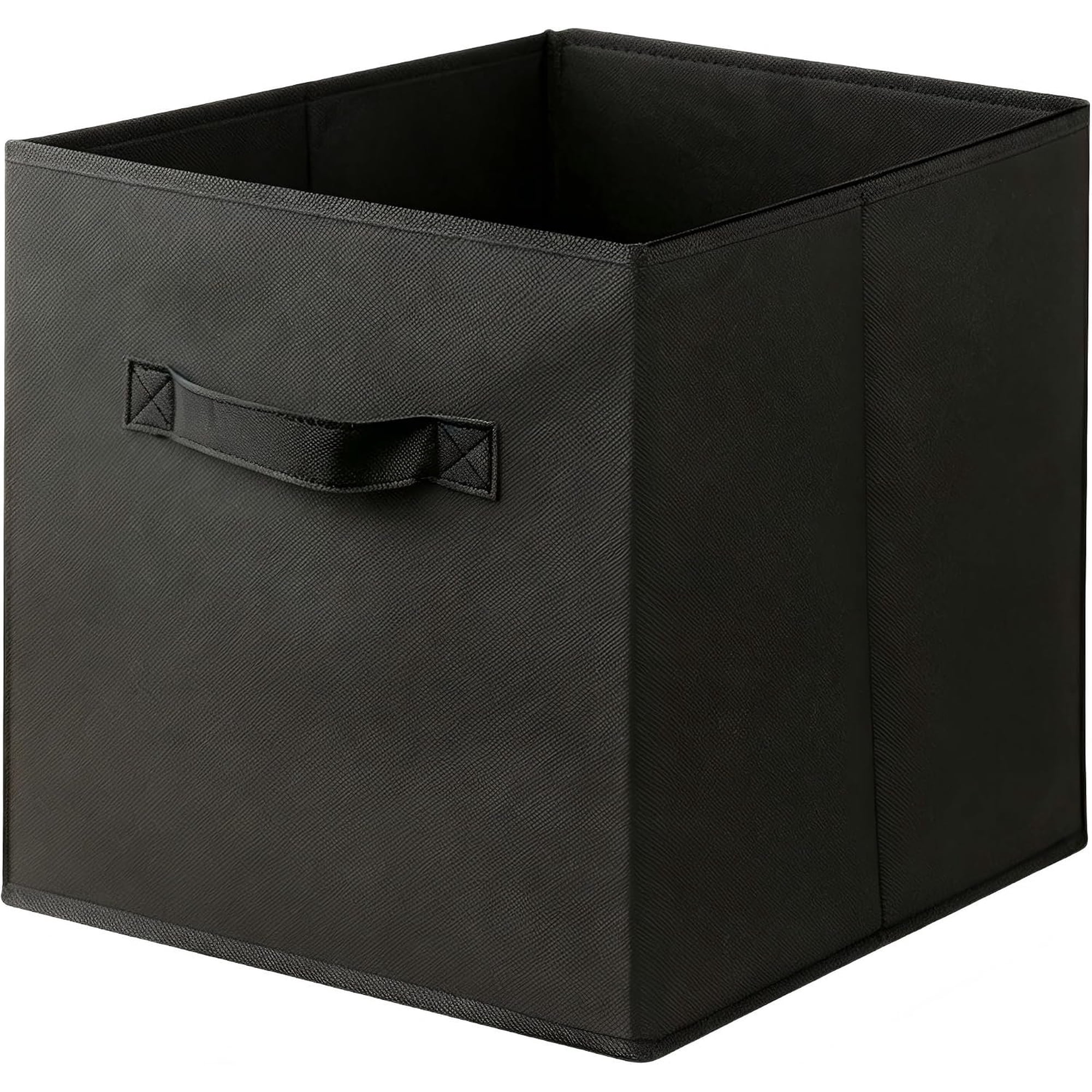 10.5 Collapsible Storage Cubes Fabric Foldable Storage Bins With Handles