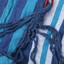 GOOHOCHY  Outdoor Hammock Chair Foldable Camping Hanging Individual Child Blue