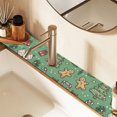 thumbnail image 2 of Yayeee Faucet Mat for Kitchen Sink 14.7" Diatomite Long Splash Guard Pad, Christmas Cookies, 2 of 7