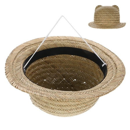 Zehuanyu  Farmers Hat Sun Hats for Kids Cap Child Toddler Olive Green