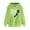 Green, variant on Essentials Hoodie Classic Heart Print Long Sleeve Hooded Pullover Fall Clothes 2025 Women Fashion Comfort Streetwear Tops