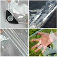 thumbnail image 3 of Lona transparente para exteriores con ojales, lona de plástico de PVC, lona transparente impermeable a prueba de desgarros y viento para plantas, techo de invernadero, 1,2 mx 3 m,Hanbing, 3 of 5