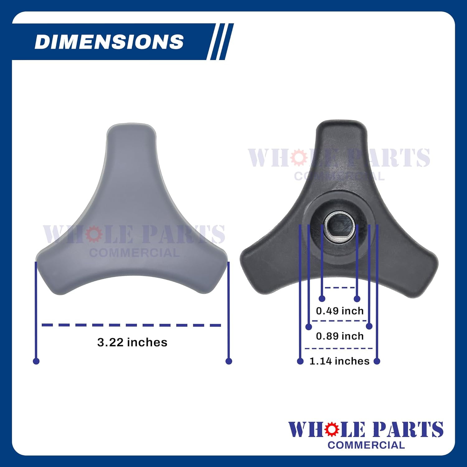 Commercial Washer Door Handle Knob Kit Part# 472992002 - Replacement & Compatible with Some Wascomat Washing Machines