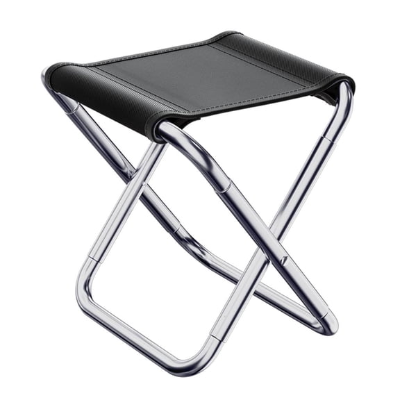 YIGSECU Portable Foldable Stool Camping Stool Lightweight Traveling Stool Collapsible Outdoor Aluminum Alloy Stool for Fishing