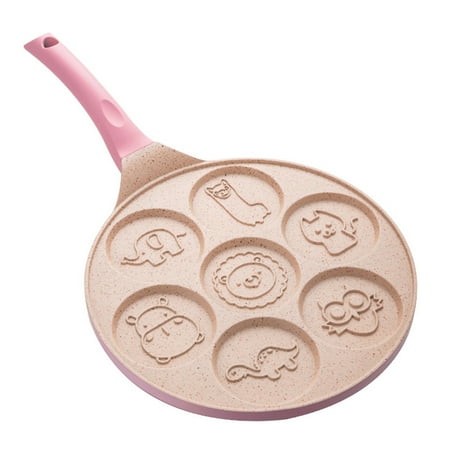 

SANWOOD Pan-cake Pan Oil-proof Non-stick Durable Mini Kid Round Pan-cake Pan