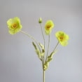 thumbnail image 1 of Nvzi 3 piezas de flores artificiales de tacto real para decoración del hogar, oficina, boda, arreglo floral (Q31), 1 of 5