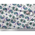 thumbnail image 2 of Soimoi Polyester Crepe Fabric Dot,Floral & Paisley Print Sewing Fabric Yard 52 Inch Wide, 2 of 3