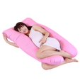 thumbnail image 3 of ZHAOCHENG Funda de almohada para dormir en forma de U, para embarazadas, para el brazo, para el cuerpo, color morado, 3 of 4