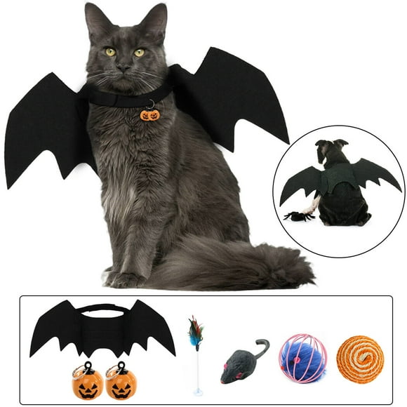 Halloween Pet Costume Bat Wings Cosplay Dog Costume Cat Costume for Party