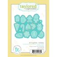 thumbnail image 1 of Troqueles de corte de Metal con sentimientos de Feliz Navidad, plantilla de sellos transparentes para decoración de diario de recortes, plantilla en relieve, tarjeta DIY, 1 of 4