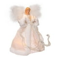 thumbnail image 2 of Kurt Adler 10-Inch UL 10-Light White Angel Treetop, 2 of 8