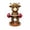 A002- Style B, variant on Highland Cow Figurine Polyresin Weightlifting Novelty Decor for Office Desk and Home Shelf