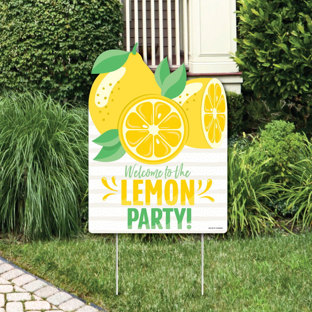 lemonade party removable wallpaper 30 Lemon Stickers lemon party