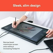 Wacom DTK246K0A 23.8 Cintiq 24 Drawing Tablet with Wacom Pro Pen 3, Black