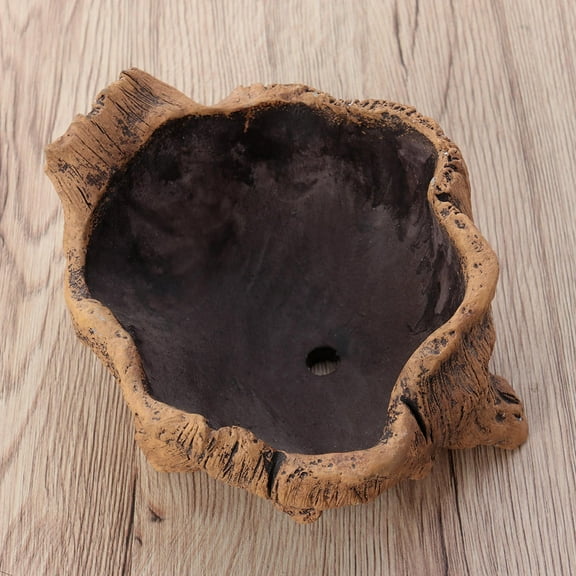 GOOHOCHY  Succulent Planters Indoors Driftwood Flower Pot Artificial Plants Outdoor