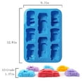thumbnail image 2 of HYCSC Silicone Car Mold, 8-In-1 Car Silicone Cake Mold, Sports Car Silicone Cake Mousse Mold, 8 Cavity Car Handmade Bread Mold(2PCS), 2 of 7