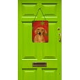 thumbnail image 2 of Carolines Treasures LH9312DS1216 Dachshund Flocons de Neige Rouges et Verts Impressions Murales Ou de Porte en Métal Aluminium de Noël, 2 of 2