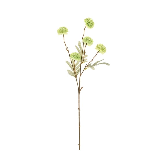 5-Head Artificial Chrysanthemum Flower Potted Plant for Wedding Home Decor Arrangement