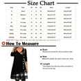 thumbnail image 2 of Patlollav Womens Dresses Fashion Solid Plaid Patchwork Long Sleeve Buttons Dress, 2 of 6