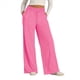 thumbnail image 3 of Pantalones Deportivos de Pierna para Mujer, Holgados, con Cordón Elástico, de Cintura Alta, Estilo Palazzo. Rosa M, 3 of 7