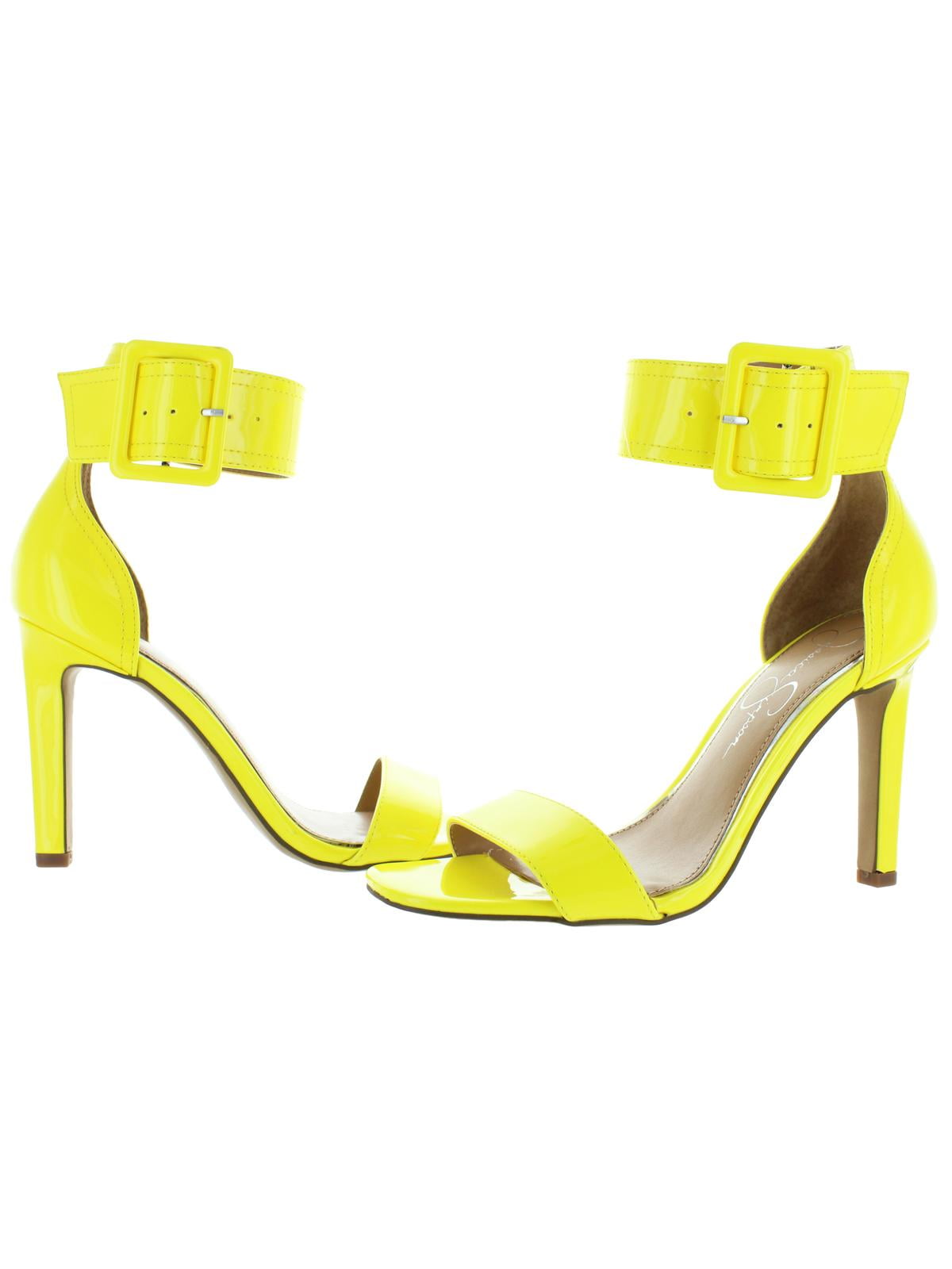 jessica simpson neon heels