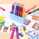 thumbnail image 2 of Marcadores Lavables Deli Punto Medio CON Estuche 12 Piezas, 2 of 4