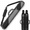 Grey, variant on Grey 2x2 Pool Cue Case, Holds 2 Sticks, Polyester Carry Bag with Accessory Pockets