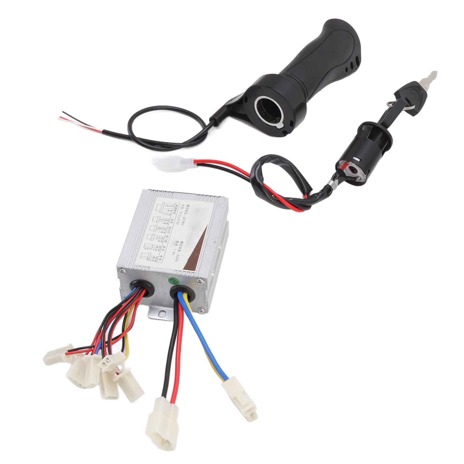 Kit Moteur électrique 500W 24V – Brosse + Contrôleur + Batterie – Scooter/VTT électrique