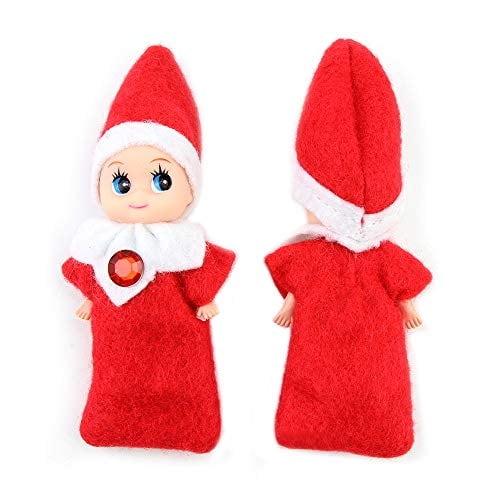 WULEEUPER Tiny Baby Elf Doll | Muñeca Elf Miniatura de Navidad | Baby Elves Dolls Toys | R WULEEUPER WULEEUPER