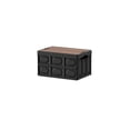 thumbnail image 2 of Foldable Storage Box for Camping & Car Trunk - 20L Organizer with Wooden Lid & Handles, 2 of 9
