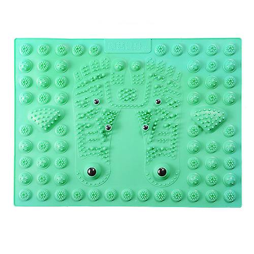 Almohadilla para masaje de pies de reflexología duradera profesional, alfombrilla de placa de circulación sanguínea para la presión del dedo del pie, herramienta de masaje para la salud de l