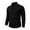 Black, variant on uikmnh New Men's Half Zip Pullover Sweater for Autumn/Winter 2024