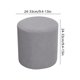 thumbnail image 3 of Stretch Round Stool Cover Soft Fabric Waterproof Round Ottoman Slipcover Washable Protector For Vanity Bedroom Living Room And Home Daily Use, 3 of 6