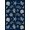 Blue, Pattern 8, variant on ODIKA 4'x6' Slate Blue Abstract Floral Washable Area Rug Intricate Tufted Design With Modern Artistic Flair Stain Resistant, Low Pile, Easy Care for Dorm Room, Small Living