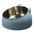 thumbnail image 3 of Goowood Elevated Dog Bowls Tilted Pet Bowl 15cm Height Stainless Steel Raised Feeder Anti Slip Protective Ergonomic Cute Design for Cats Dogs, 3 of 9