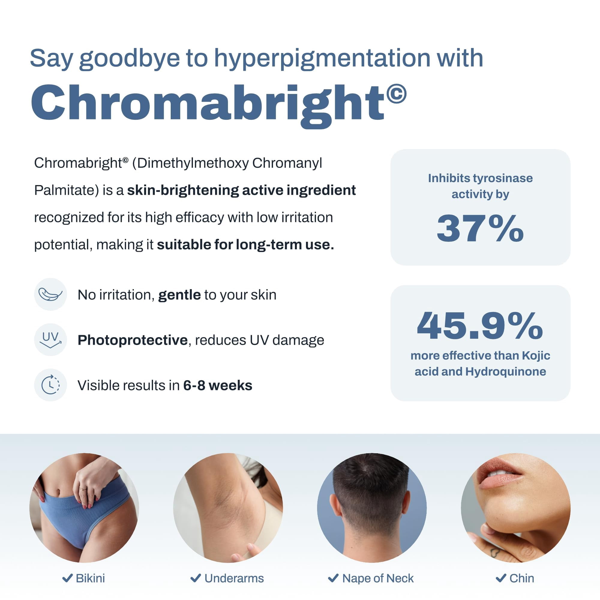 PFB Vanish Chromabright Ingrown Hair Treatment (3.28 oz) – After Shave Soothing Solution Ingrown Hair & Razor Bump Stopper, Relieves & Softens Skin, Dark Spots Remover for Face, Body & Intimate Areas