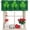 Shamrock29, variant on St. Patricks Day Curtains for Living Room Green Shamrock Clover Curtains 84 Inch Length 2 Panels Window Treatment Spring Bedroom Curtains Green Leaf Semi Sheer Curtain Farmhouse Room Decor