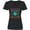 AB-Black, variant on I Want a Hippopotamus for Christmas Pixelated Ugly Sweater Women's V-Neck T-Shirt