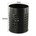thumbnail image 4 of KDJ Stainless Steel Utensil Holder Kitchen Organizer Cutlery Stand Rack Drainer with Drainage Hole for Countertop Space-Saving Storage Multiple Sizes Available, 4 of 9