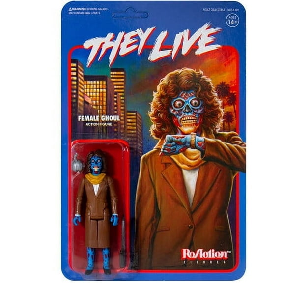 Super7 - They Live - ReAction Figure - Female Ghoul, Super7, Gifts